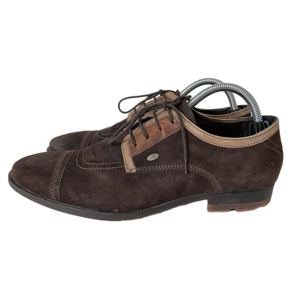 Bacco Bucci Vero Cuoio Mens Brown Suede Oxford Leather Size 8 main image 9